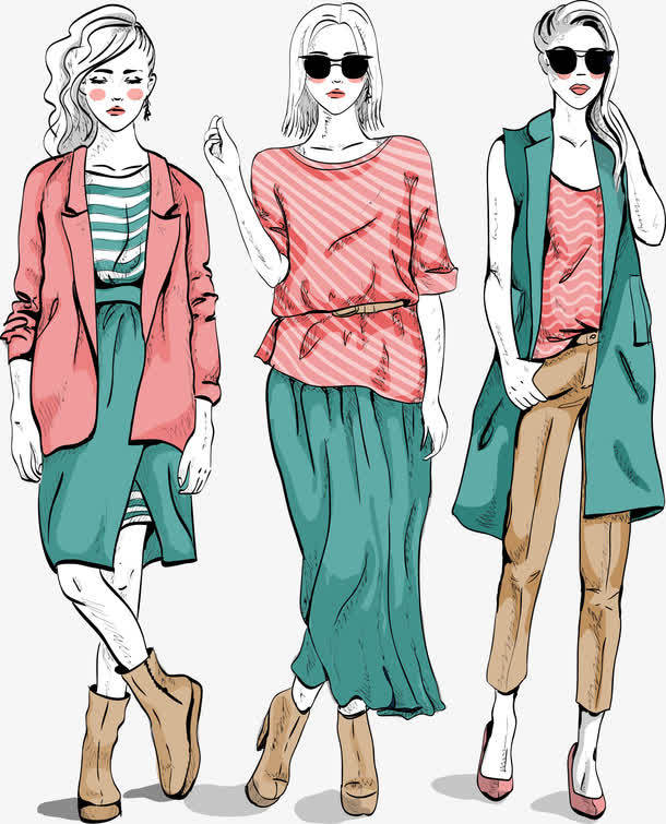 解鎖創(chuàng)意靈感 優(yōu)質(zhì)手繪時(shí)尚女模特高清素材免費(fèi)指南